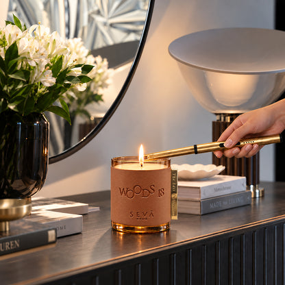 The Edit Scented Candle - Woods 18