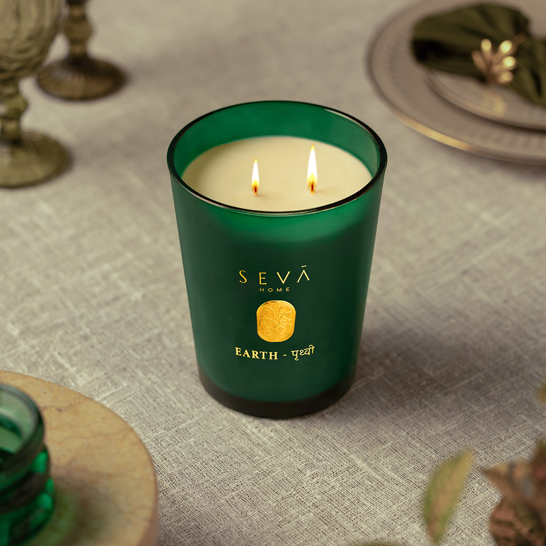 Elemental Earth पृथ्वी Scented Candle 1000gms