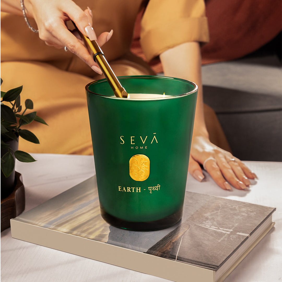 Elemental Earth पृथ्वी Scented Candle 1000gms