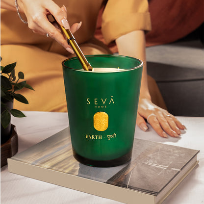 Elemental Earth पृथ्वी Scented Candle 1000gms