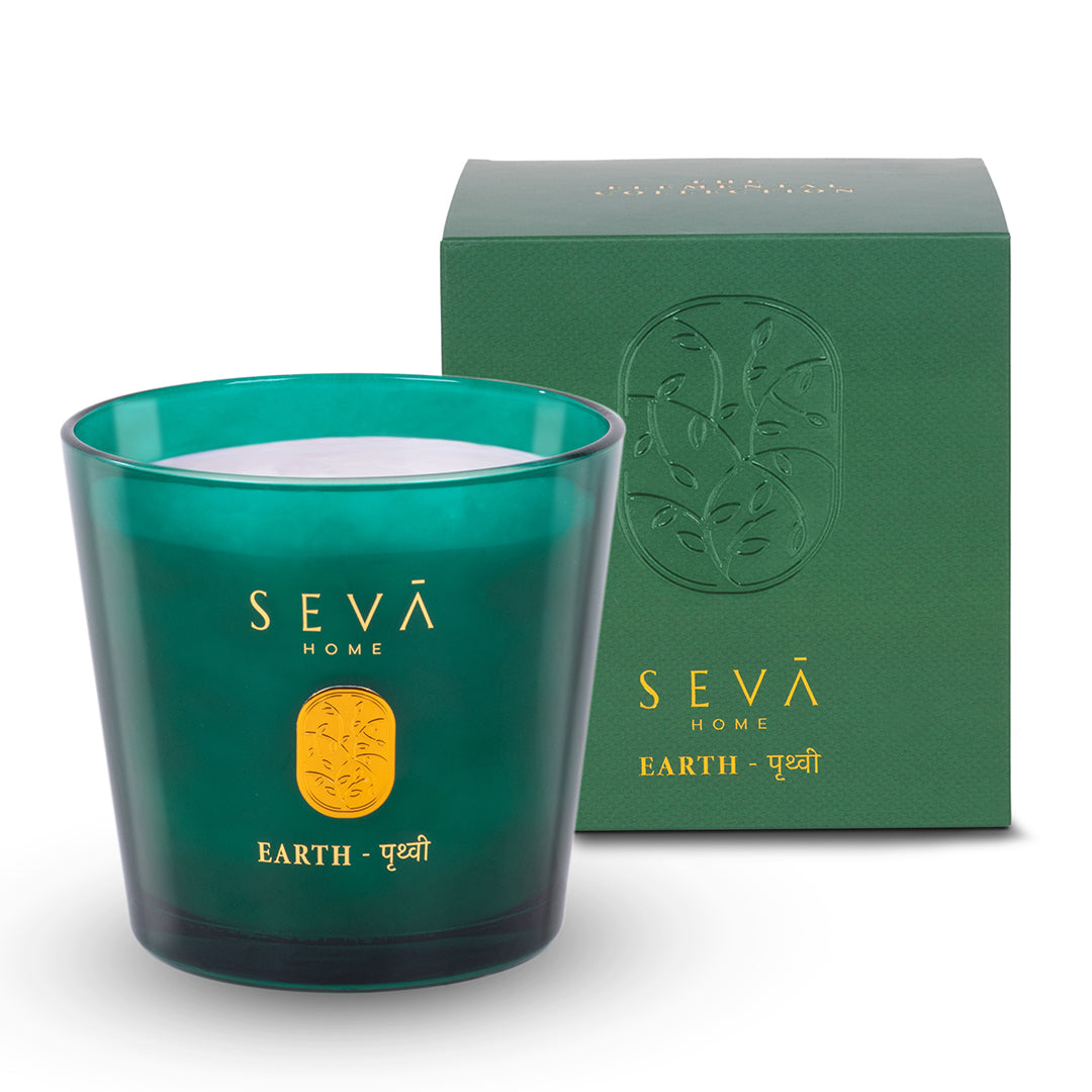 Elemental Earth पृथ्वी Scented Candle 800gms