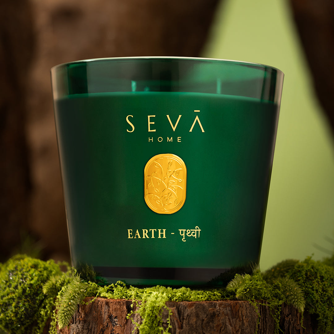 Elemental Earth पृथ्वी Scented Candle 800gms