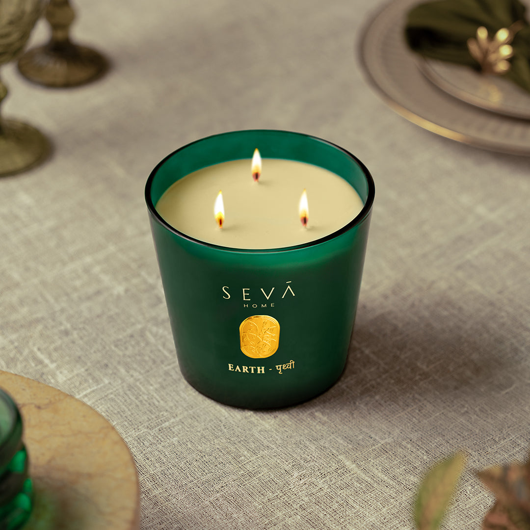 Elemental Earth पृथ्वी Scented Candle 800gms