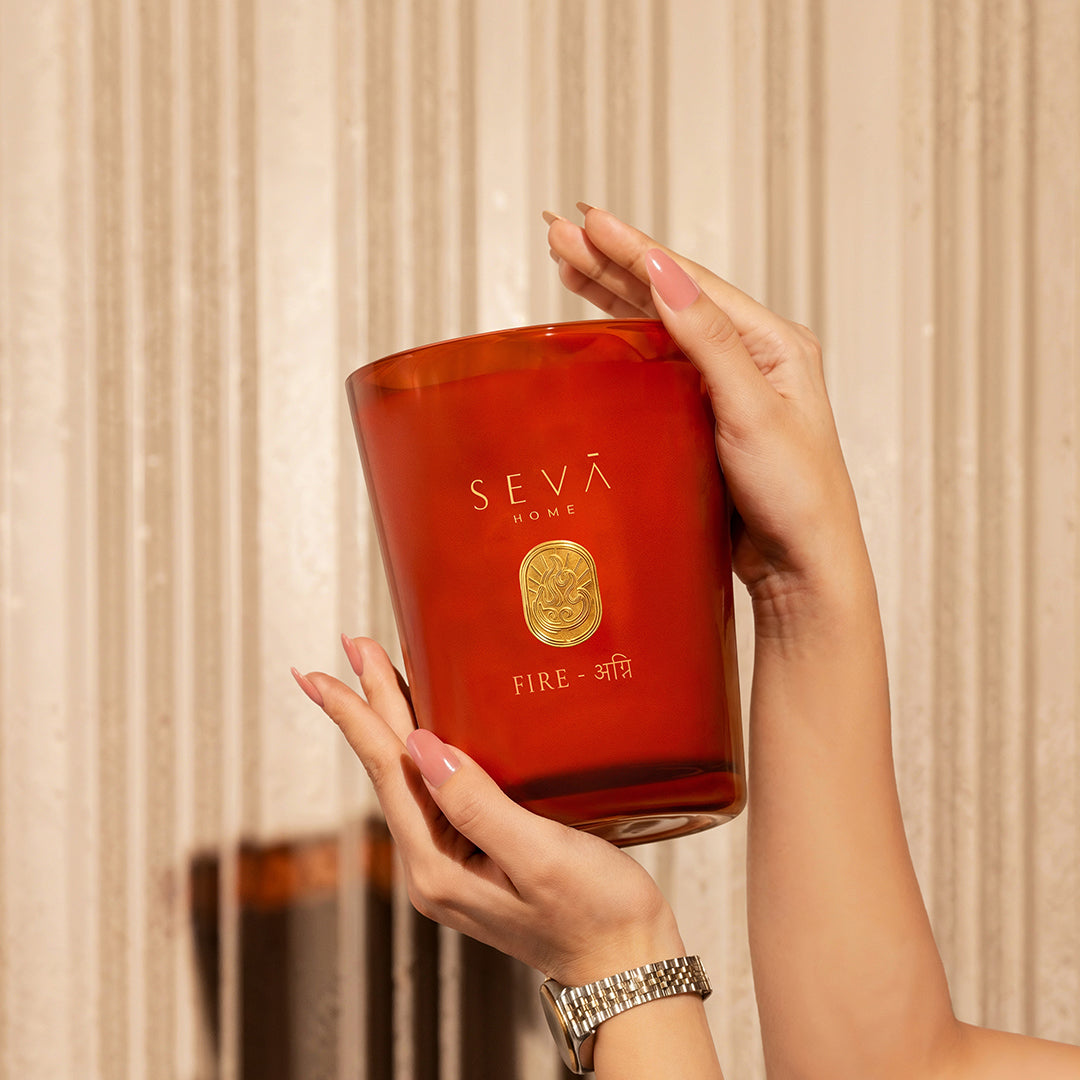 Elemental Fire अग्नि Scented Candle 400gms