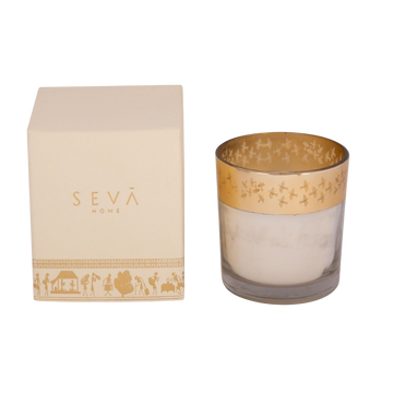 Enchante Candle - Dil Se (Saffron Silk - Birds)