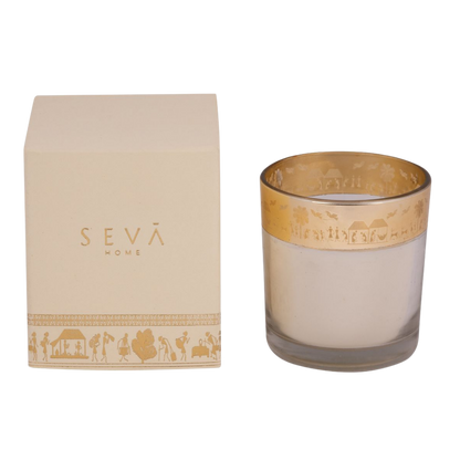 Enchante Candle - Dil Se (Saffron Silk - Lifestyle)