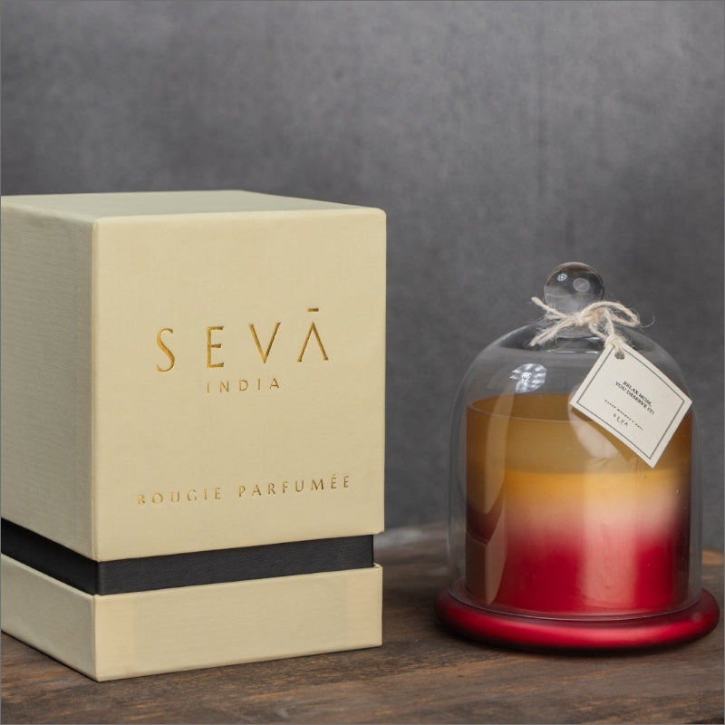 Fleur Bell Jar Candle - Bloom Large