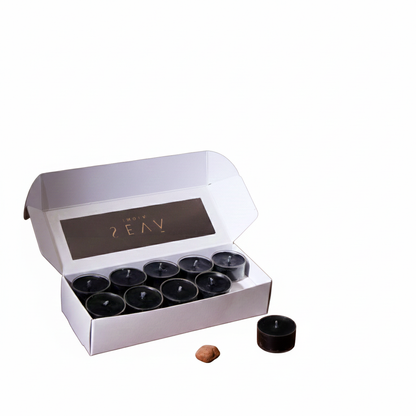 Tea Lights - Noir (Set of 20)