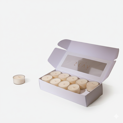 Tea Lights - Blanc (Set of 20)