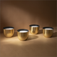 Heirloom Candle - Set Of 4 - Bloom (Gold)