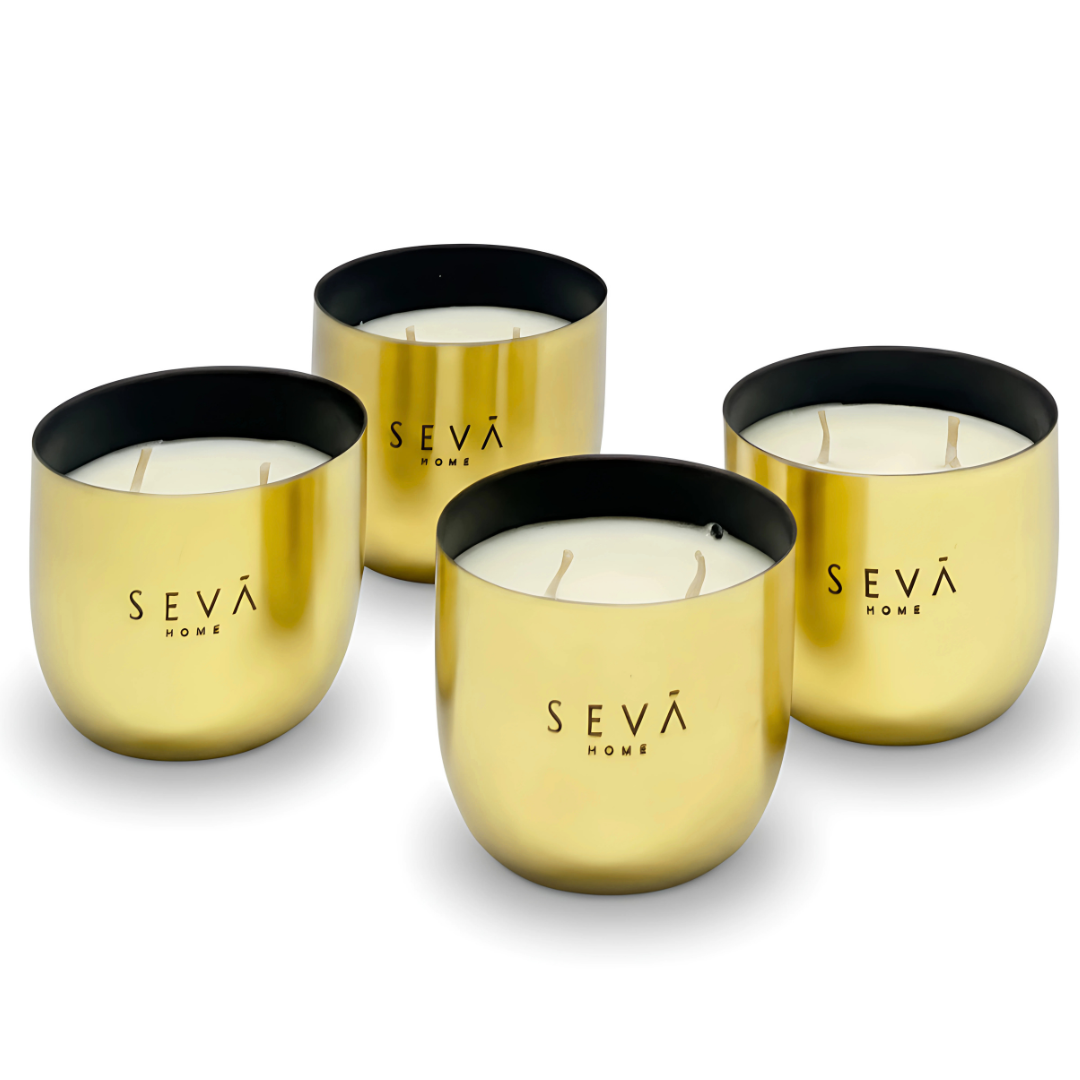 Heirloom Votives Scented Candles - Set of 4
