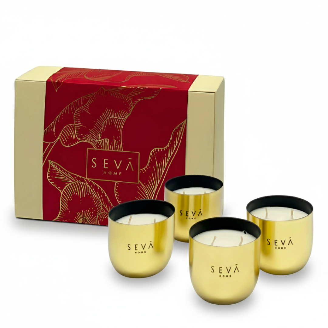 Heirloom Votives Scented Candles - Set of 4
