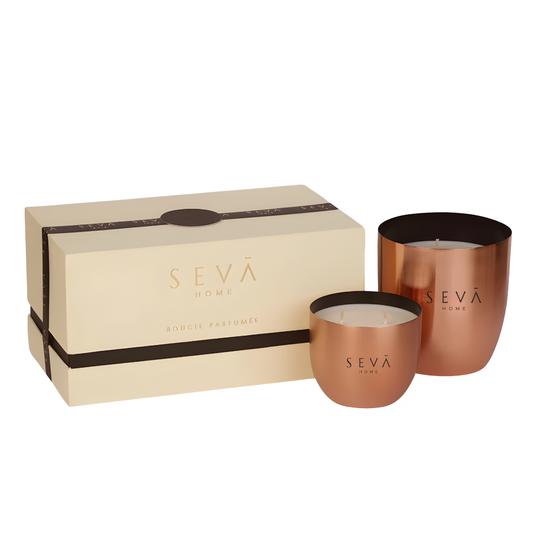 Heirloom Candle -Set Of 2 - Berries (Rose Gold)
