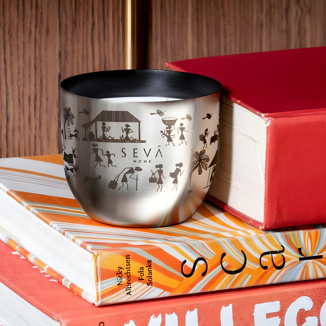 Heirloom Candle - Dil Se (Rustic Roots -Silver) -Classic