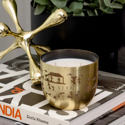 Heirloom Candle - Dil Se (Rustic Roots - Gold) - Classic