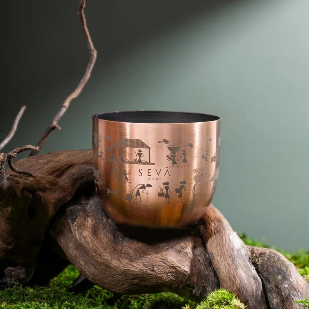Heirloom Candle - Dil Se (Rustic Roots - Rose Gold) - Classic