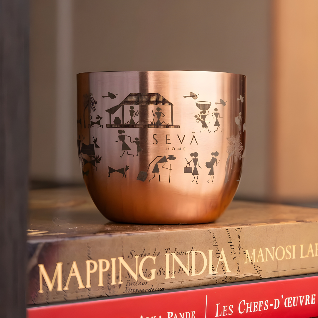 Heirloom Candle - Dil Se (Rustic Roots - Rose Gold) - Classic