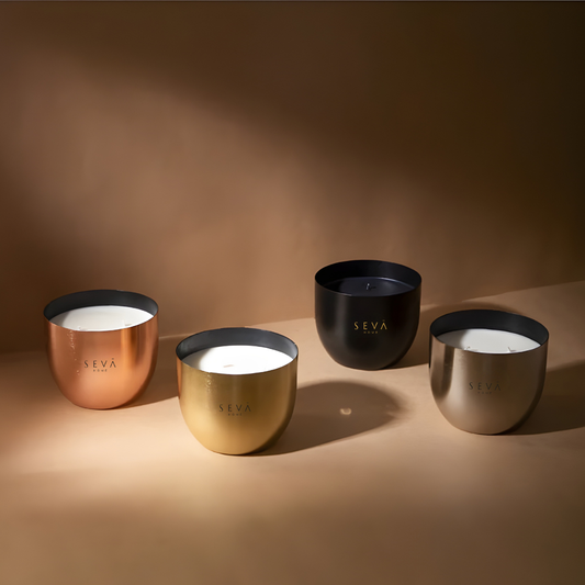 Heirloom Candle - Set Of 4 - Assorted