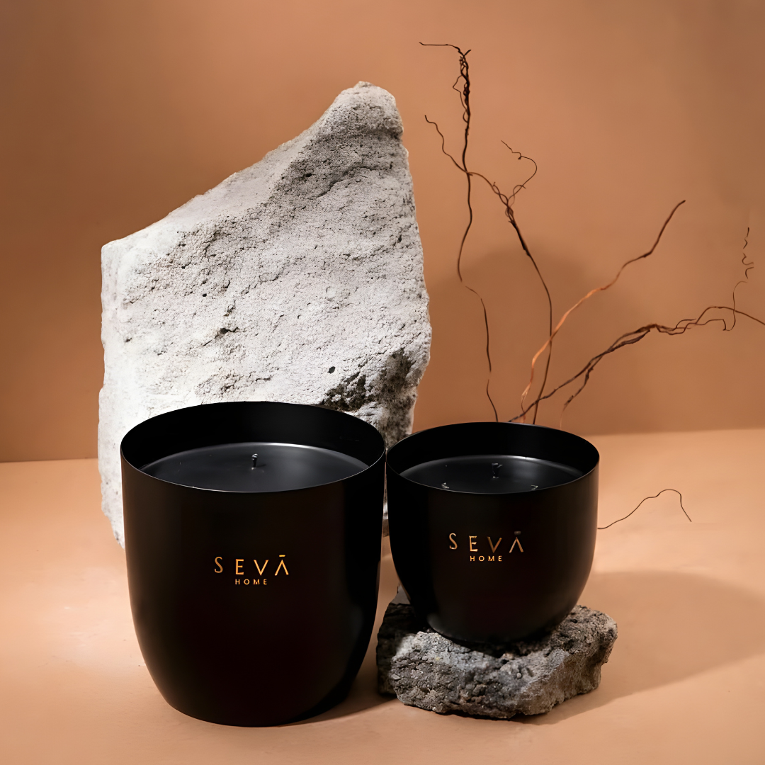 Heirloom Candle - Set of 2 - Noir (Black)