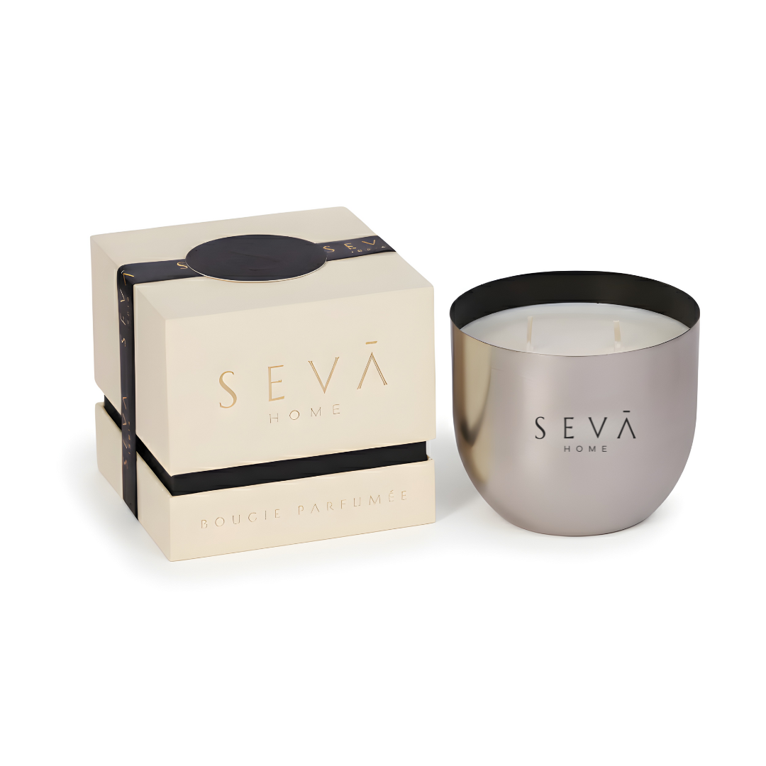 Heirloom Scented Candle - Aqua (Silver) - Classic