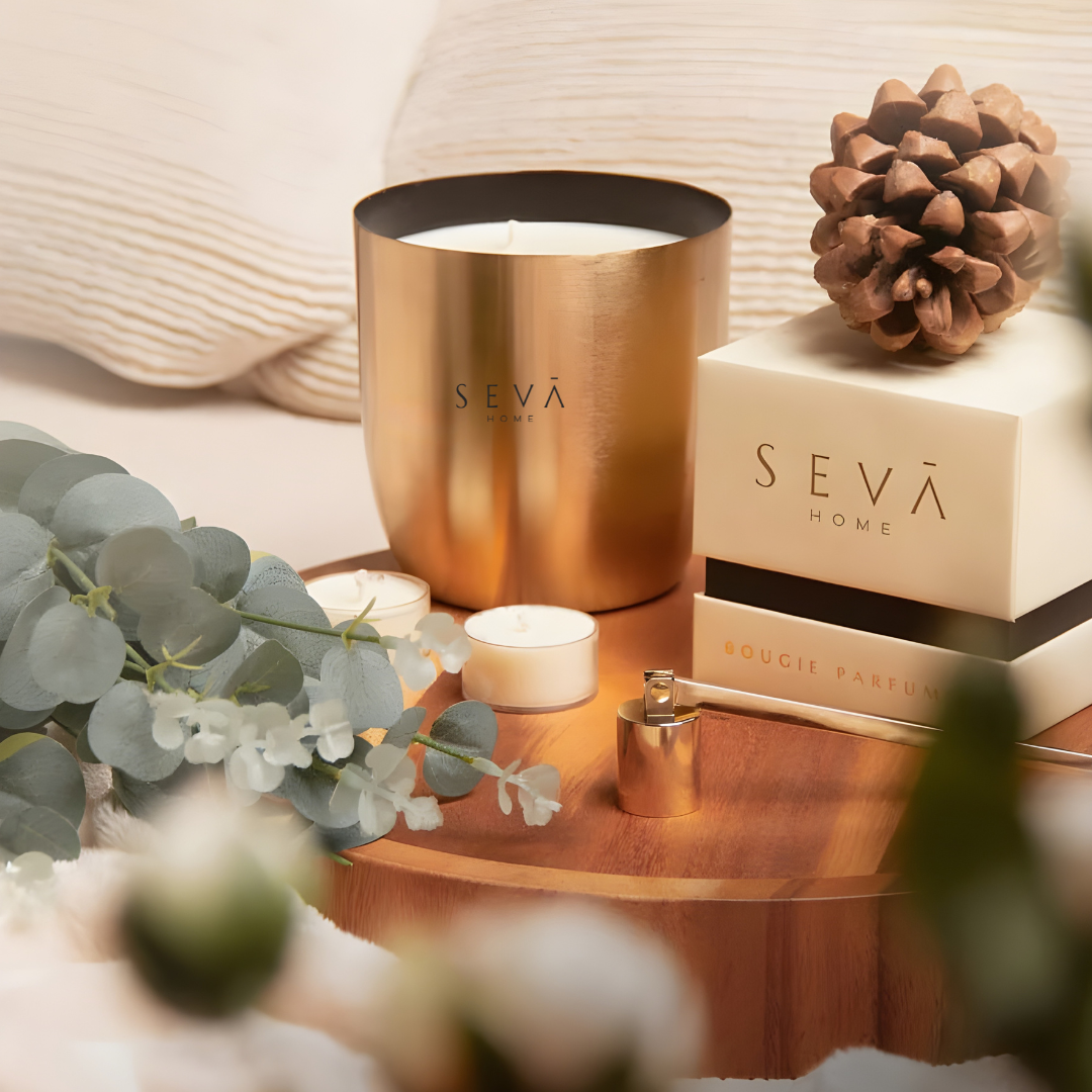 Heirloom Scented Candle - Large- Bloom (Gold)