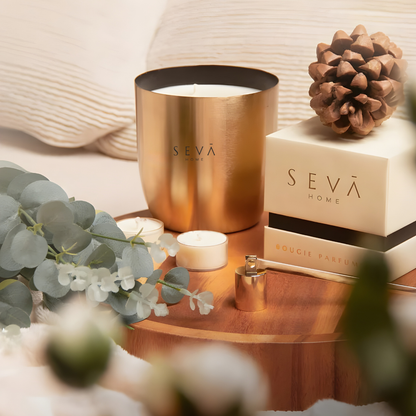 Heirloom Scented Candle - Large- Bloom (Gold)