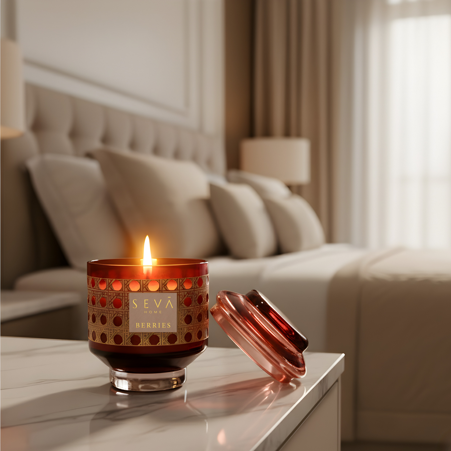 Sacred Spaces Scented Candle - Berries