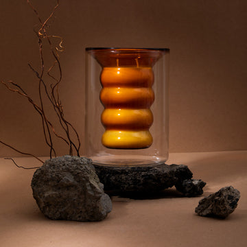 Luxe Candle - Large - Leather