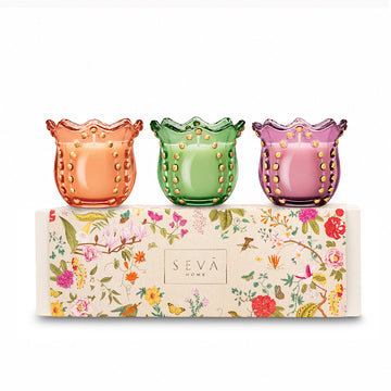 Festive Mini Trio scented candle set