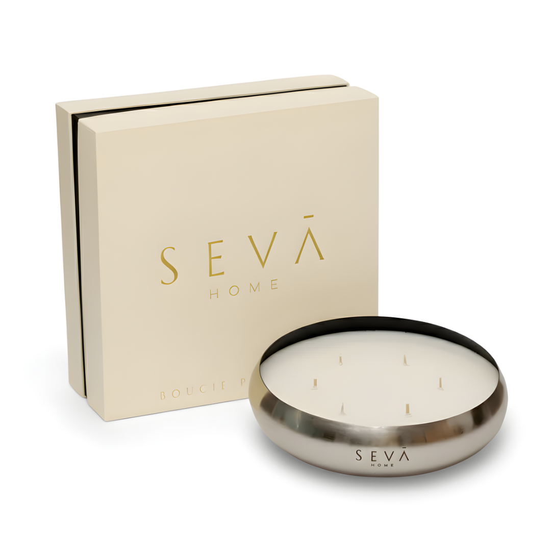 Medley Scented Candle - Aqua (Silver)