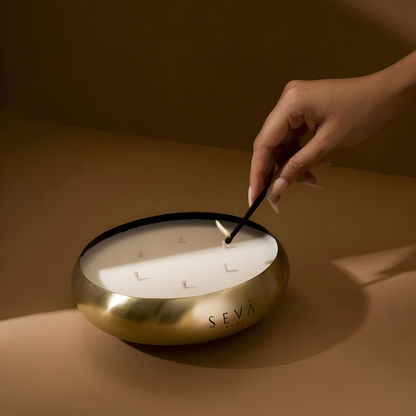 Medley Scented Candle - Bloom (Gold)