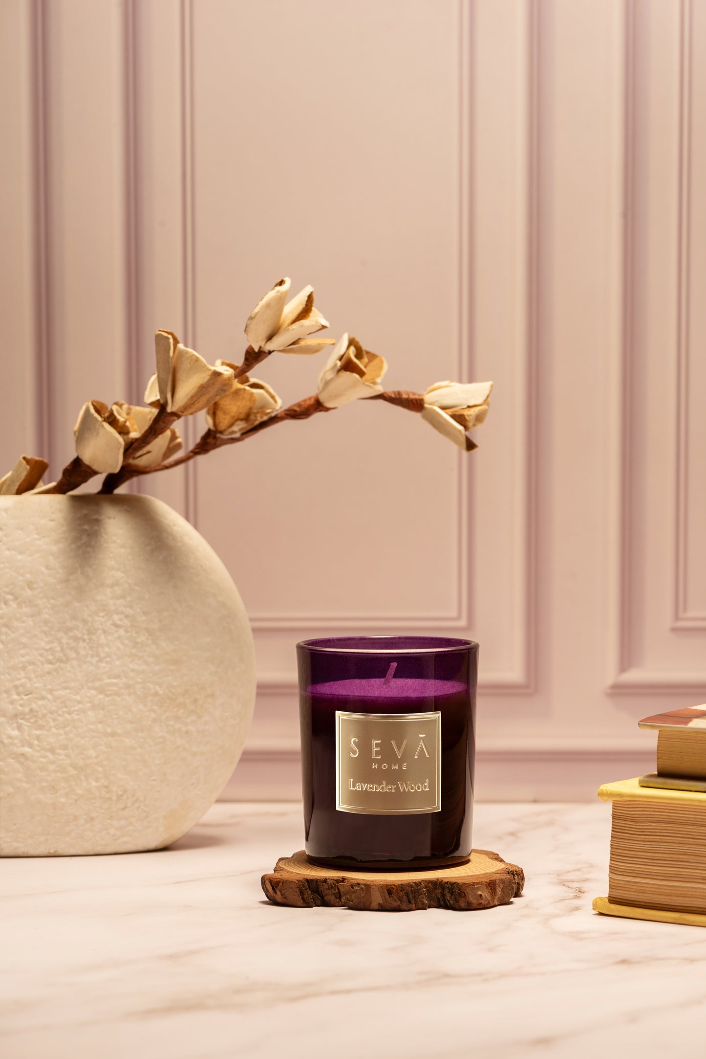 Signature Scented Candle - Lavender Wood - Classic