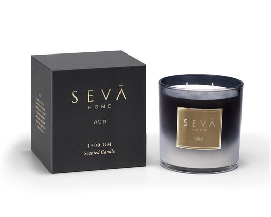 Signature Scented Candle - Oud - Grande