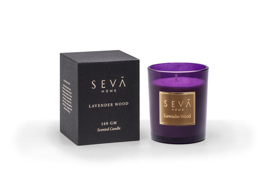 Signature Scented Candle - Lavender Wood - Classic