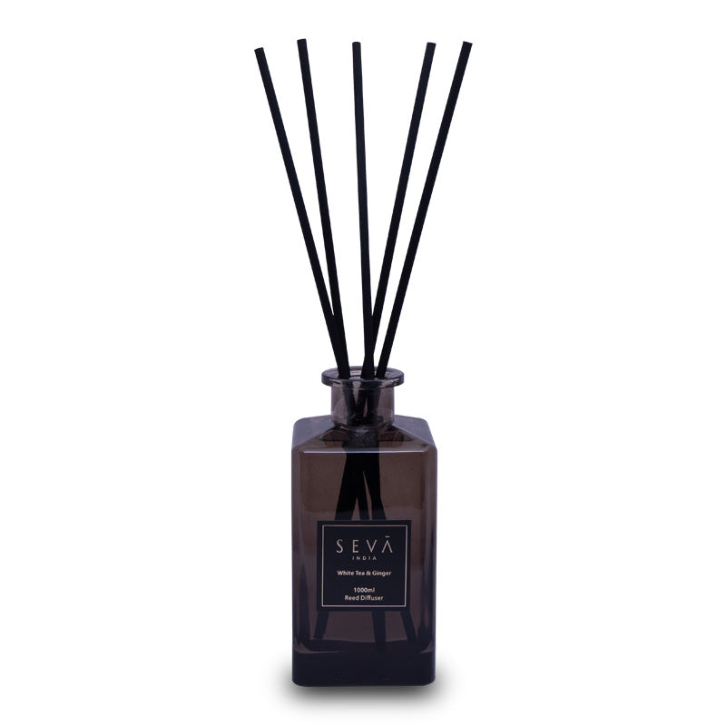 Scented Reed Diffuser | White Tea Reed Diffuser | Seva Home