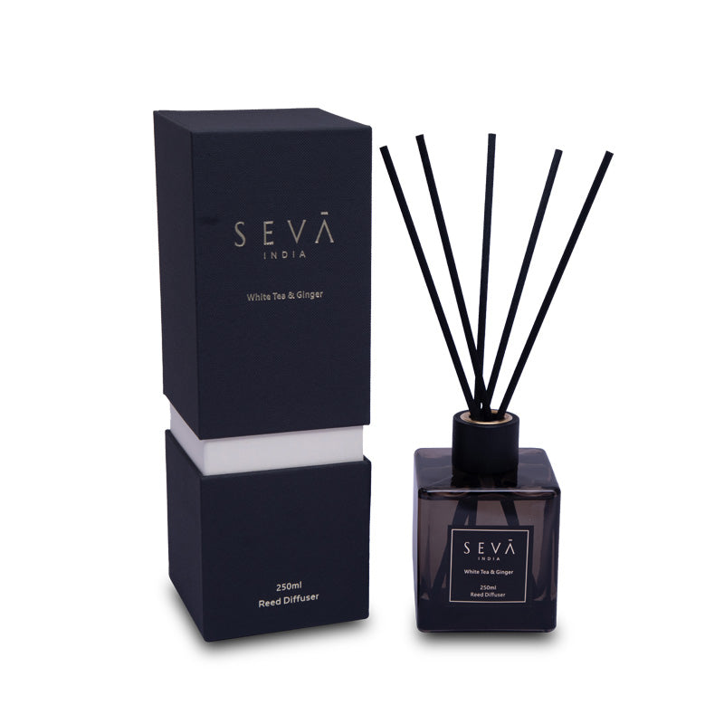 Premium Reed Diffuser | White Tea Reed Diffuser | Seva Home