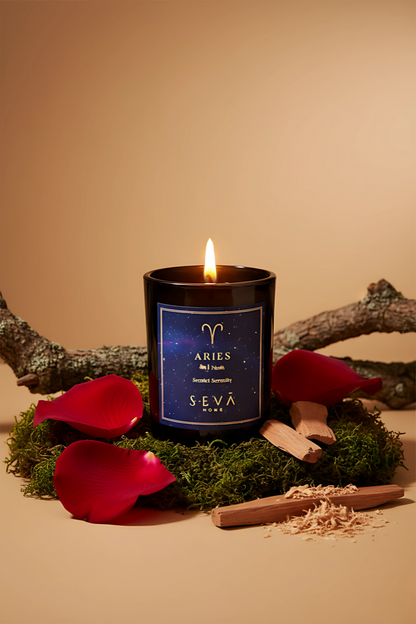 Zodiac Scented Candle - Aries