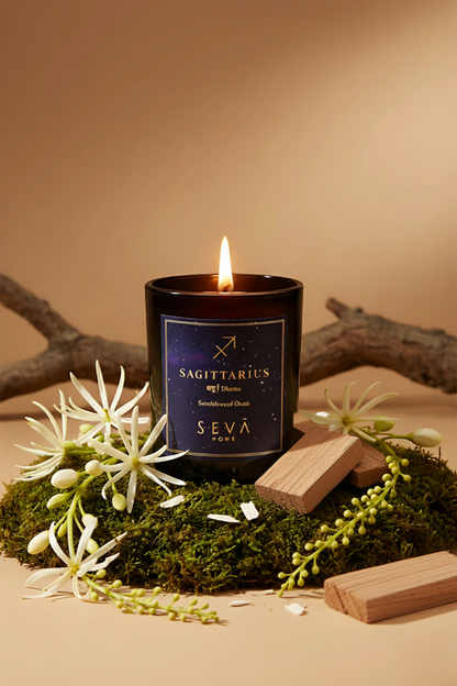 Zodiac Scented Candle - Sagittarius