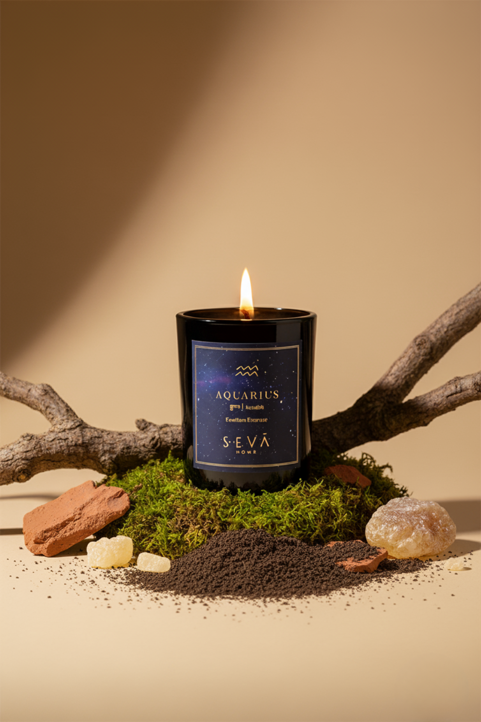 Zodiac Scented Candle - Aquarius