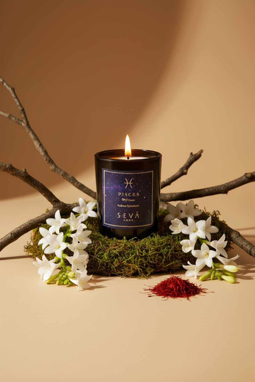 Zodiac Scented Candle - Pisces