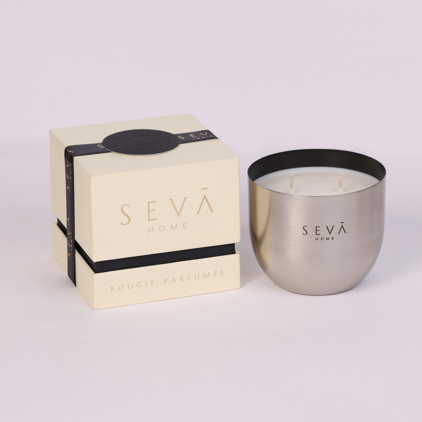 Heirloom Scented Candle - Aqua (Silver) - Classic