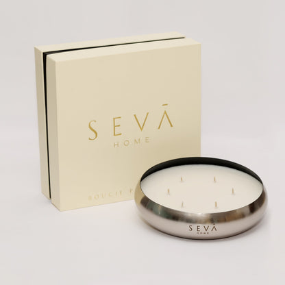 Medley Scented Candle - Aqua (Silver)