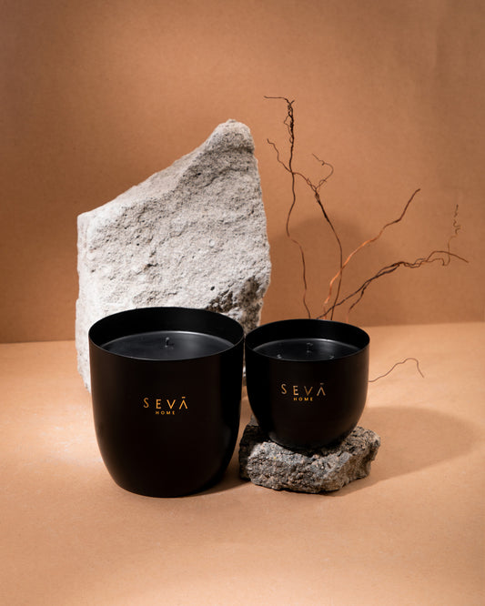 Heirloom Candle - Set of 2 - Noir (Black)