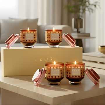 Sacred Spaces Scented Candle - Set of 4