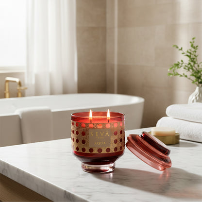 Sacred Spaces Scented Candle - Aqua