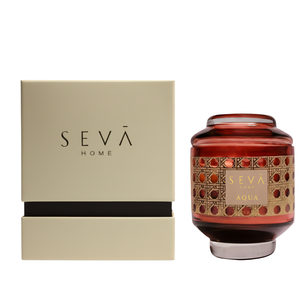 Sacred Spaces Scented Candle - Aqua