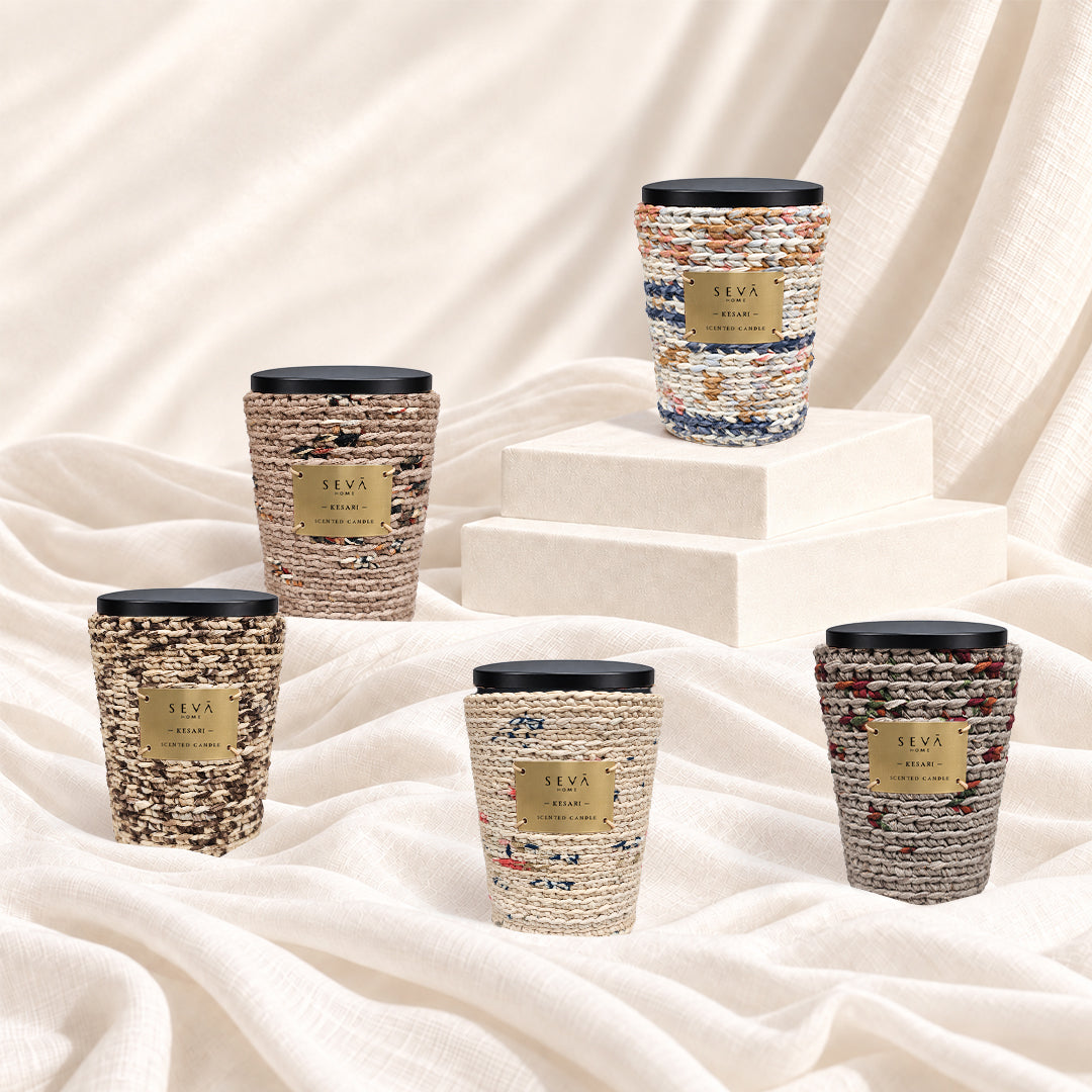 Sari Archival Scented Candles (Beige)