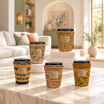 Sari Archival Scented Candles (Yellow & Orange)