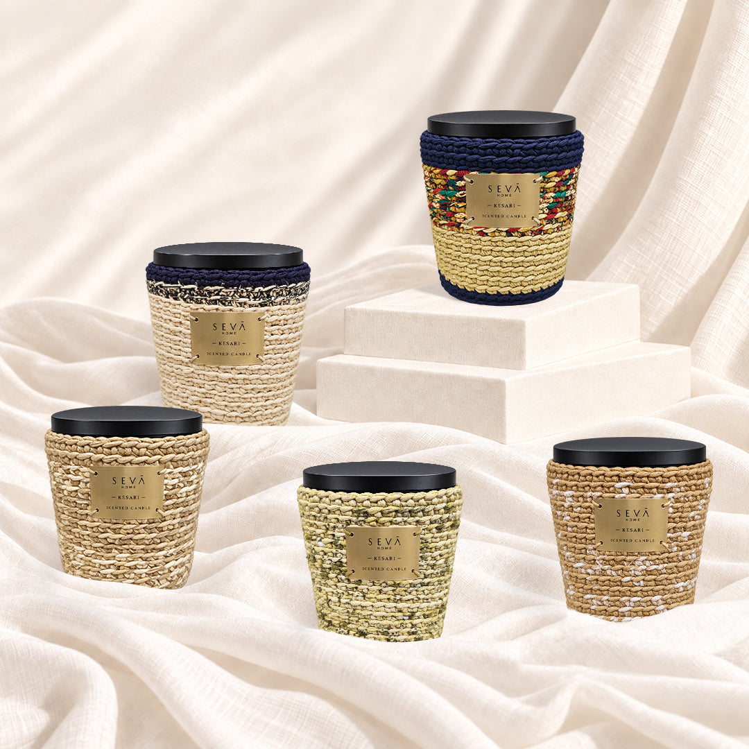 Sari Archival Scented Candles (Beige)