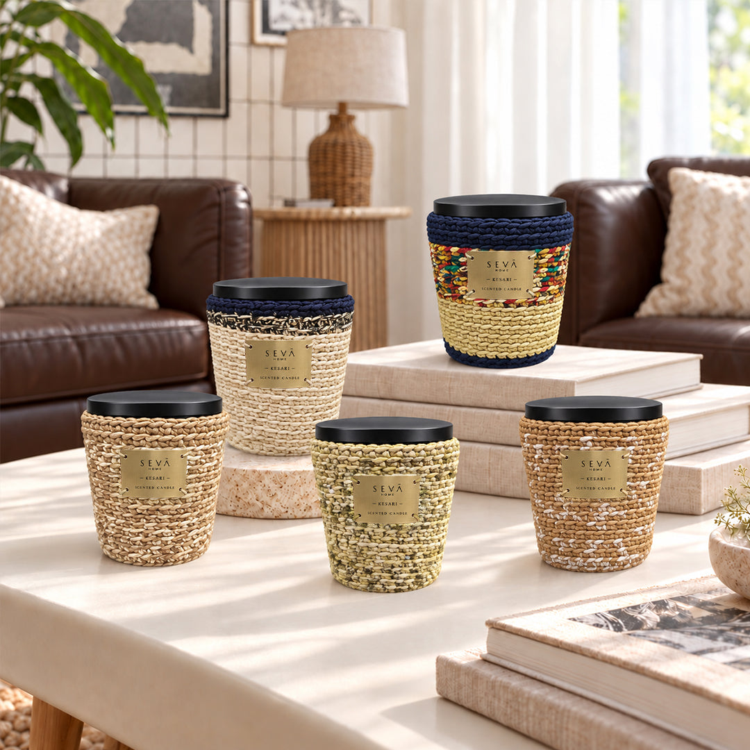 Sari Archival Scented Candles (Beige)
